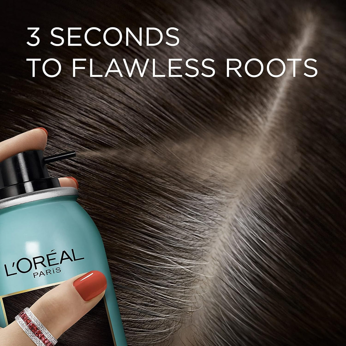 Close-up of L'Oreal Paris Magic Root Cover Up Spray nozzle