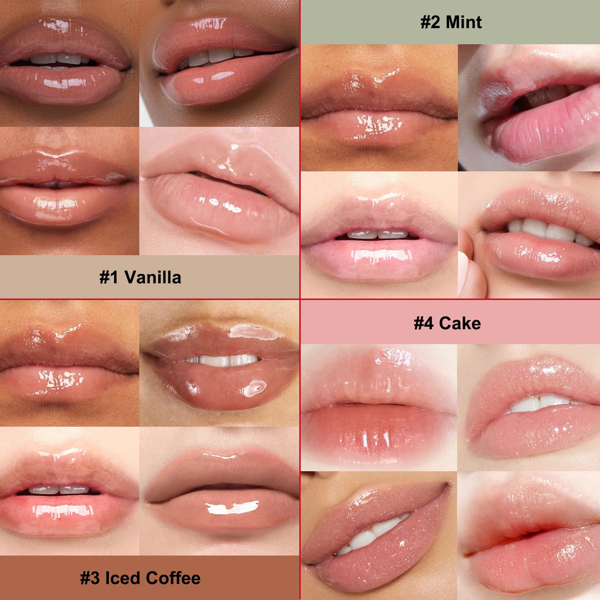 Close-up of Lakerain Lip Glossy Butter Balm ingredients