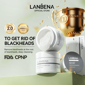 Close-up of LANBENA Blackhead Remover Nose Strips texture