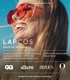 Close-up of LAPCOS Collagen Sheet Mask texture