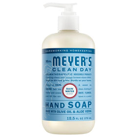 Close-up of Lavender scent liquid hand soap bottle