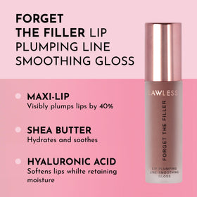 Close-up of LAWLESS Forget The Filler Lip Plumper applicator