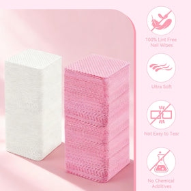 Close-up of LNDIEHS lint free nail wipe texture