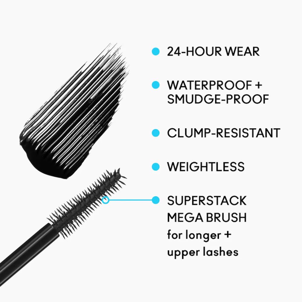 Close-up of MAC Stack Mega Brush showing bristles