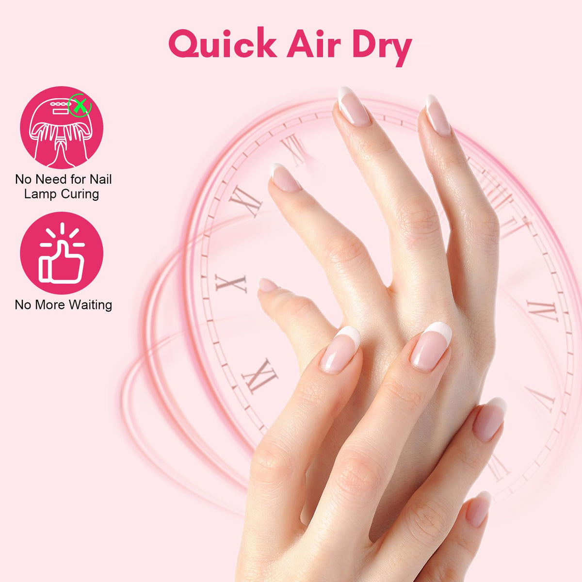 Close-up of Makartt Brush-On Nail Glue brush applicator