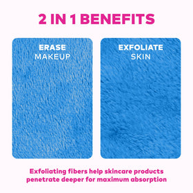 Close-up of MakeUp Eraser fibers