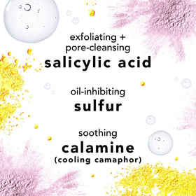 Close-up of Mario Badescu Drying Lotion ingredients