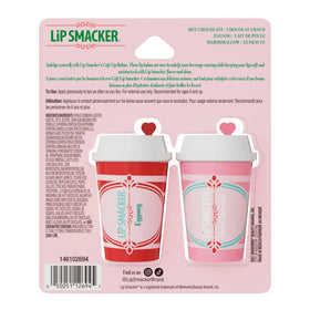 Close-up of Marshmallow flavour Lip Smacker balm