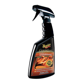 Close-up of Meguiar's Gold Class Leather Conditioner Spray nozzle