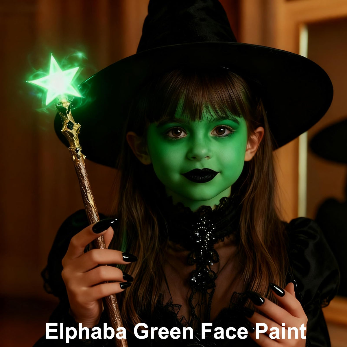 Close-up of MEICOLY black face paint stick