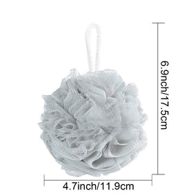 Close-up of Meirrnyyu soft bath loofah sponge texture