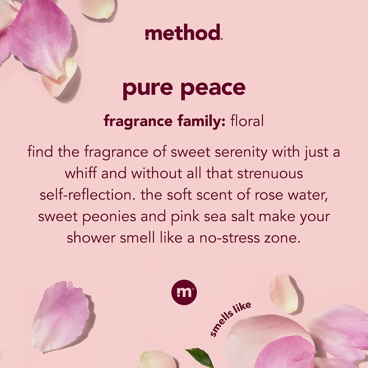 Close-up of Method Daily Lotion texture on skin