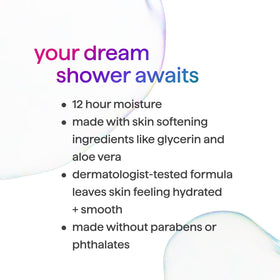 Close-up of Method Dream Foam Foaming Body Wash texture
