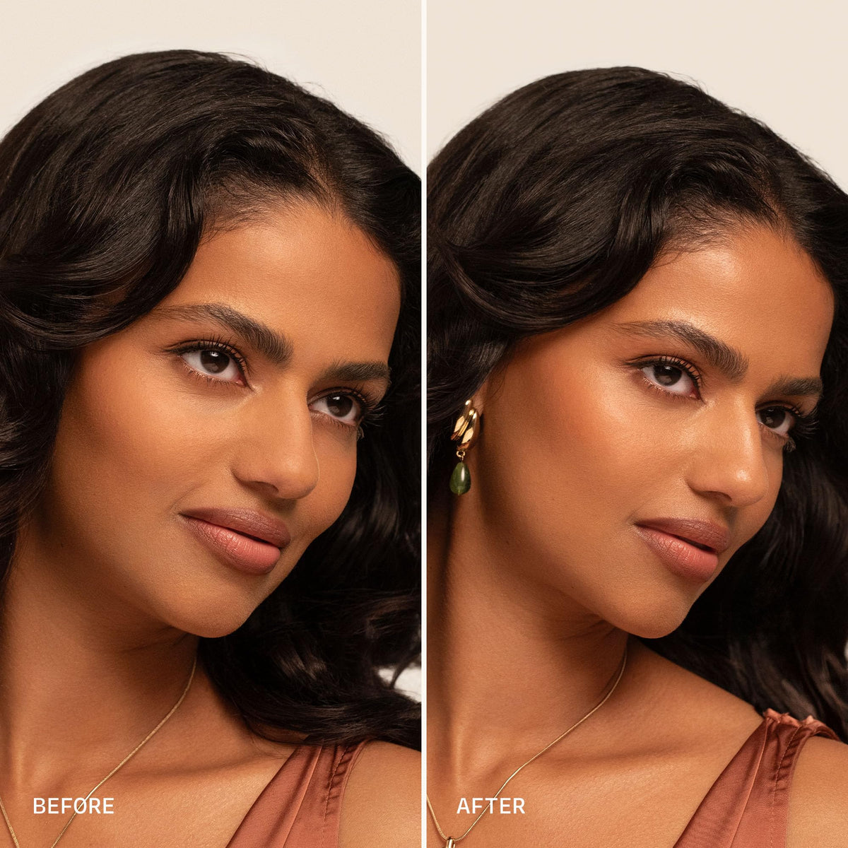 Close-up of Milani Make It Last Dewy Setting Spray misting