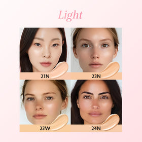 Close-up of MILKTOUCH Cushion Foundation texture