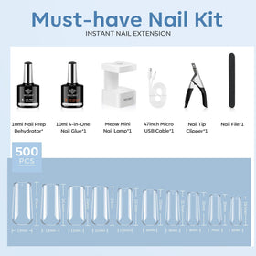 Close-up of modelones 4-in-One Nail Glue Gel