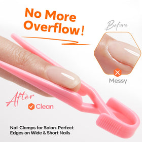 Close-up of modelones Builder Nail Gel in Pink shade