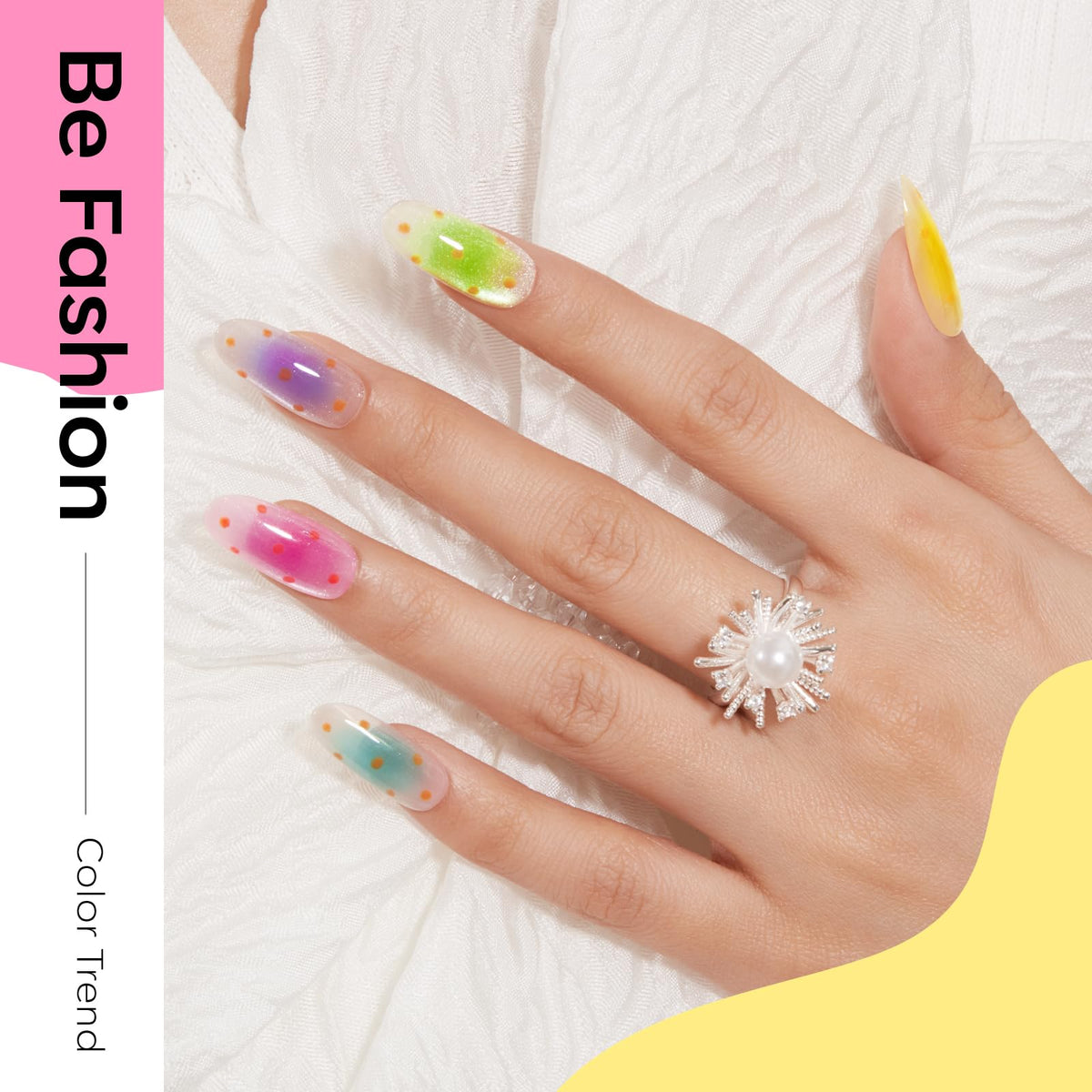Close-up of modelones Cat Eye Gel Nail Polish brush