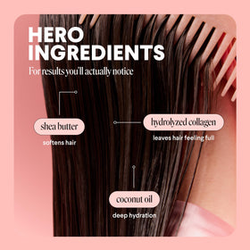Close-up of MONDAY HAIRCARE Volume Shampoo texture