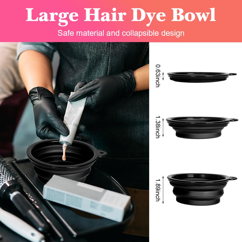 Close-up of MOONMINI mixing bowl and brushes