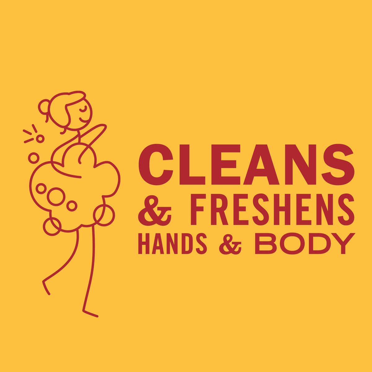Close-up of Mrs. MEYER'S Clean Day Clementine Bar Soap texture