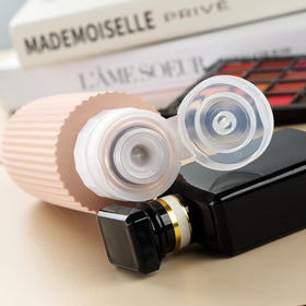 Close-up of Mrsdry 6oz silicone travel bottle