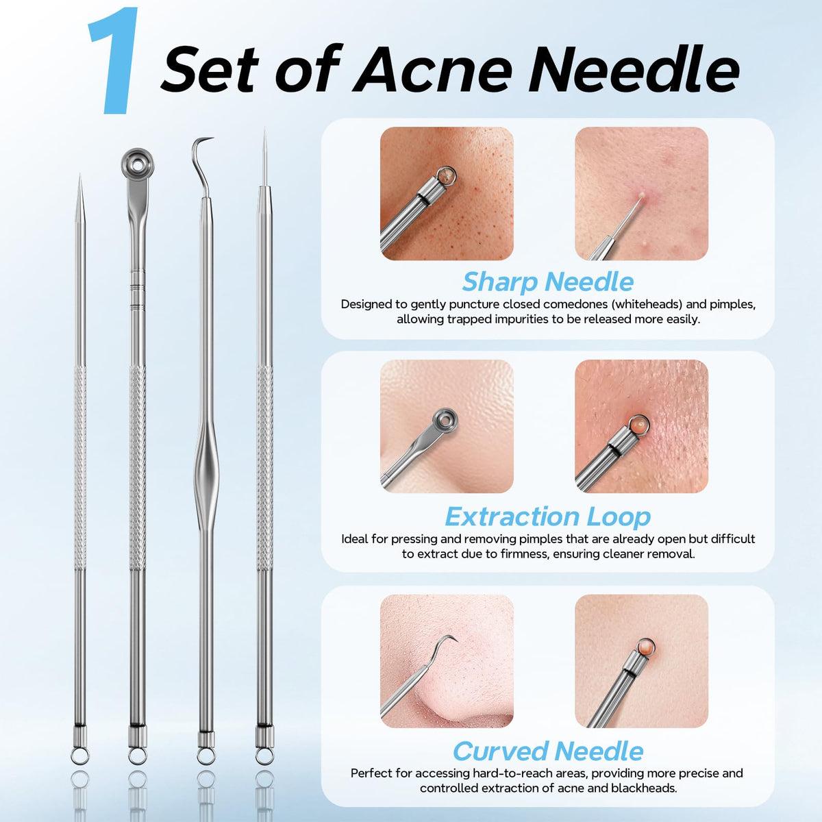 Close-up of Mylzdobs Blackhead Remover suction head