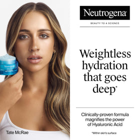 Close-up of Neutrogena Hydro support Water Gel texture