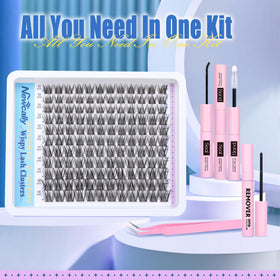 Close-up of Newcally lash bond and seal included in kit