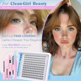 Close-up of Newcally lash bond and seal included in the kit