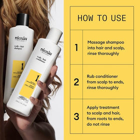 Close-up of NIOXIN Cleanser Shampoo texture