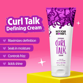 Close-up of Not Your Mother's Curl Talk Gel texture