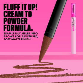 Close-up of NYX Brow Powder Pen tapered sponge tip