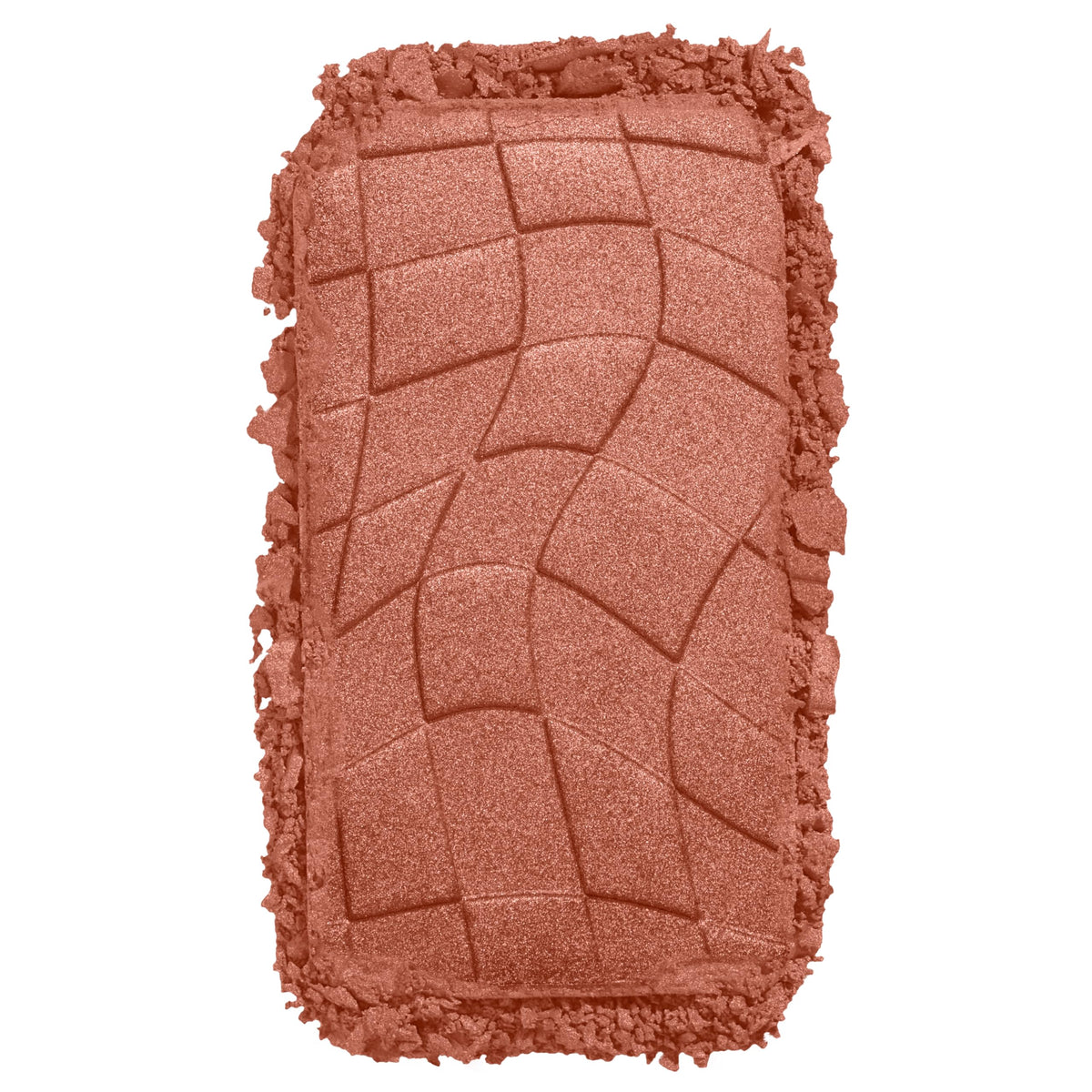 Close-up of NYX Buttermelt Blush showing texture