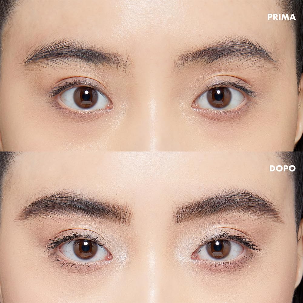 Close-up of NYX Eyebrow Tint Pen micro brush tip