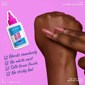 Close-up of NYX Face Glue Gripping Primer texture