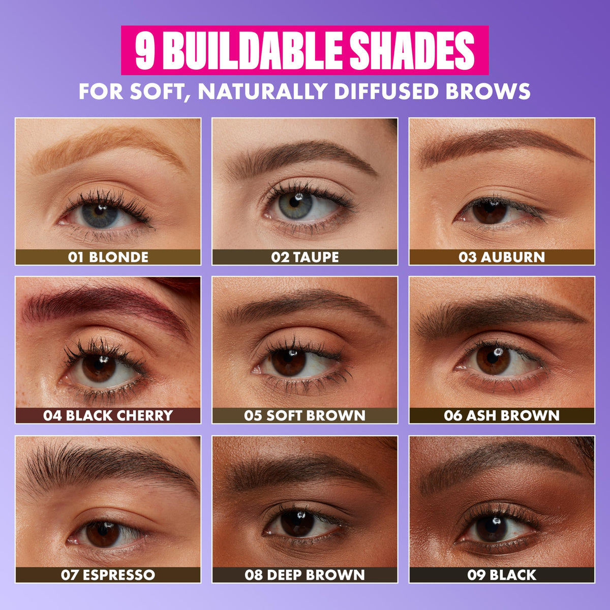 Close-up of NYX Powder Louder Eyebrow Pencil tip