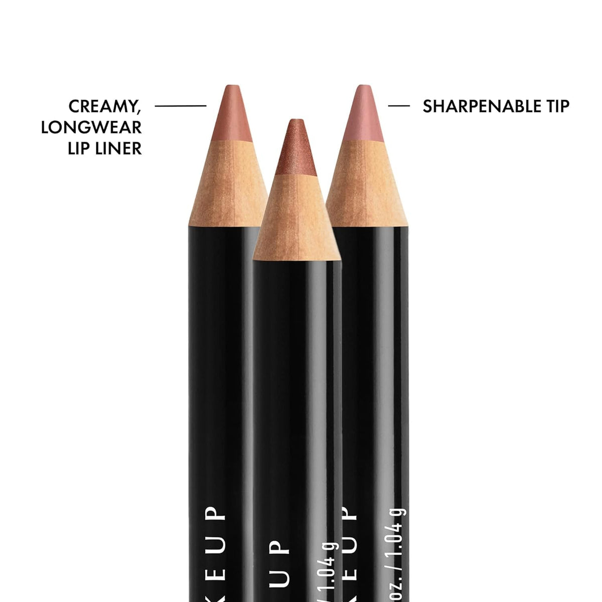 Close-up of NYX Slim Lip Liner Peakaboo Neutral