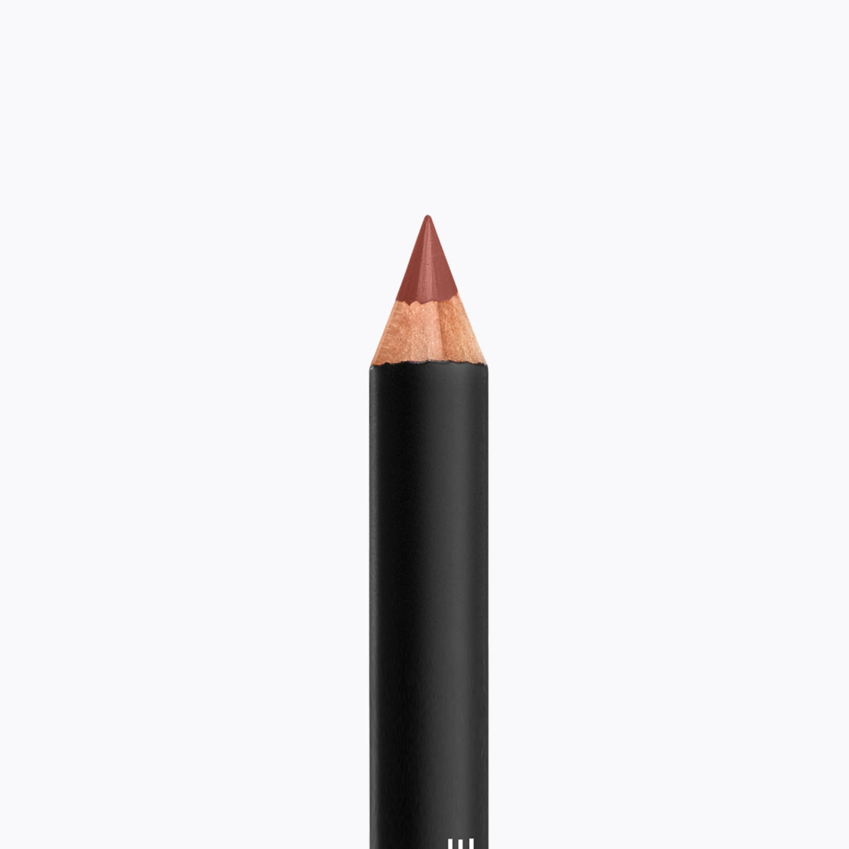 Close-up of NYX Suede Matte Lip Liner Alabama Red tip
