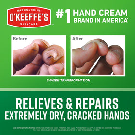 Close-up of O'Keeffe's Working Hands Cream texture