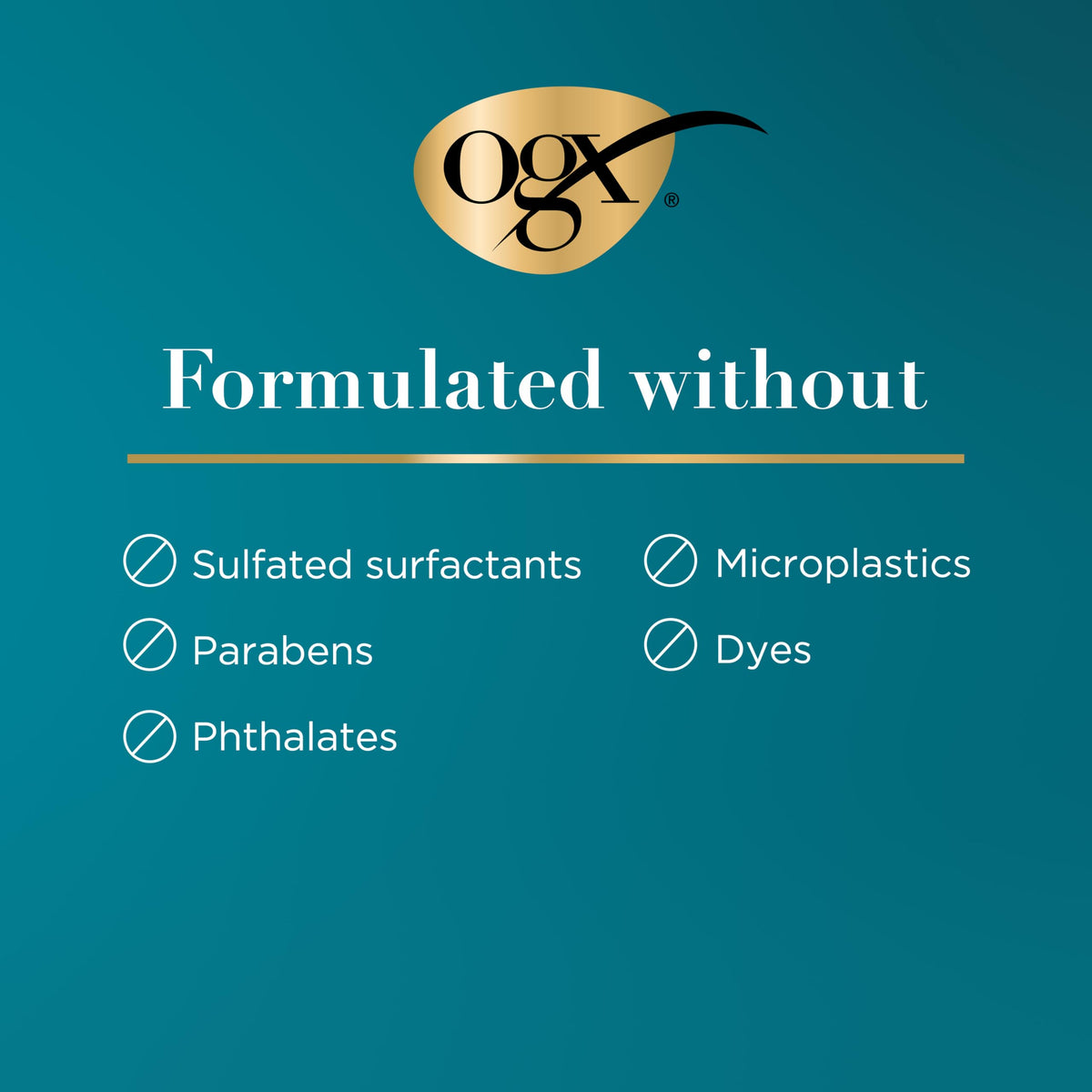 Close-up of OGX Argan Oil Conditioner texture