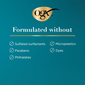 Close-up of OGX Argan Oil Conditioner texture