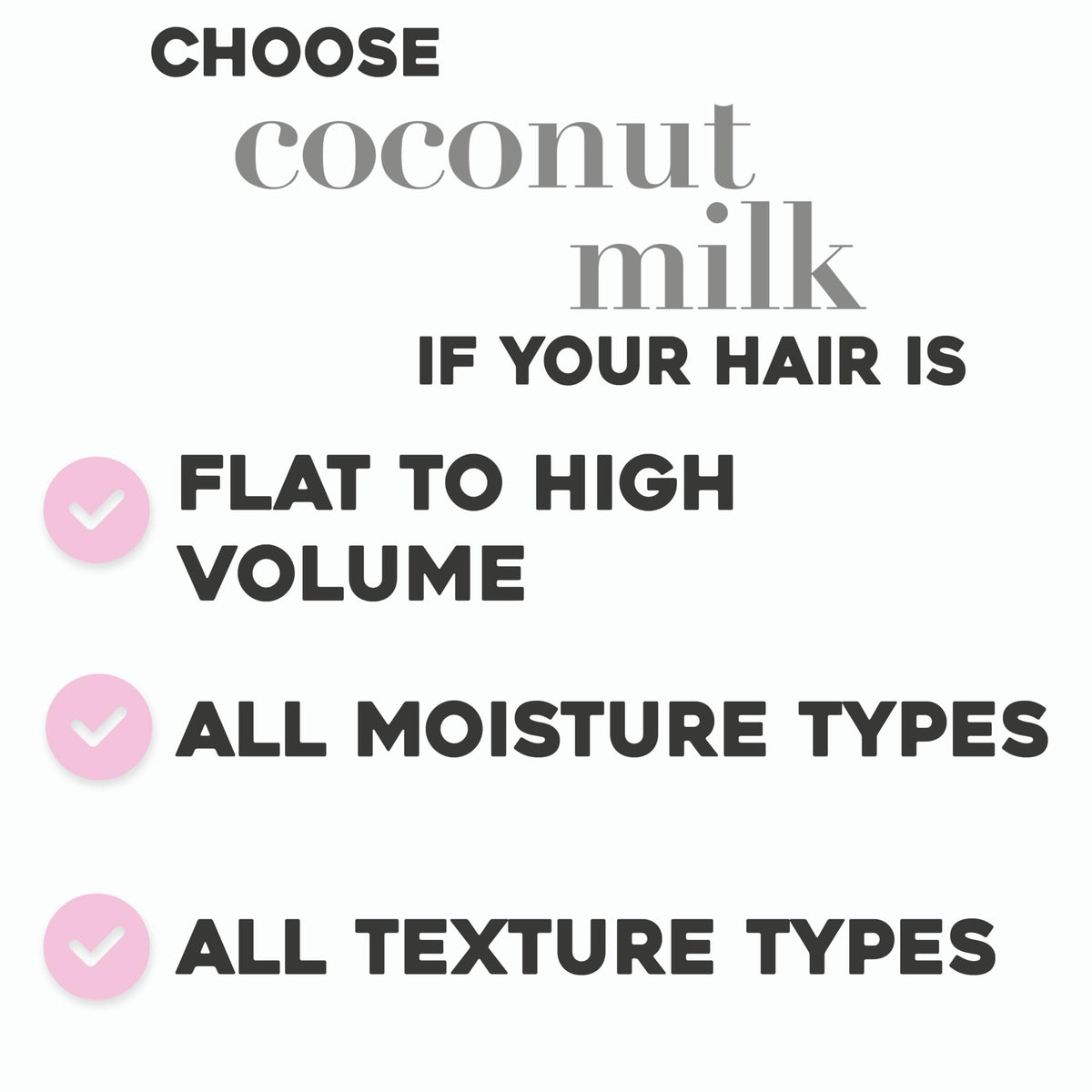 Close-up of OGX Coconut Milk Anti-Breakage Hair Serum texture