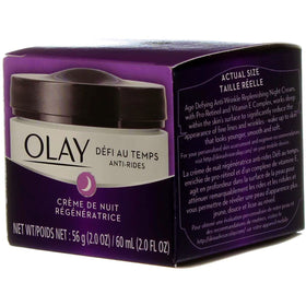 Close-up of Olay Anti-Wrinkle Night Cream texture