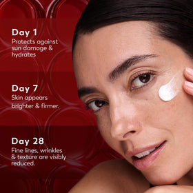 Close-up of Olay Regenerist Micro-Sculpting Lotion texture