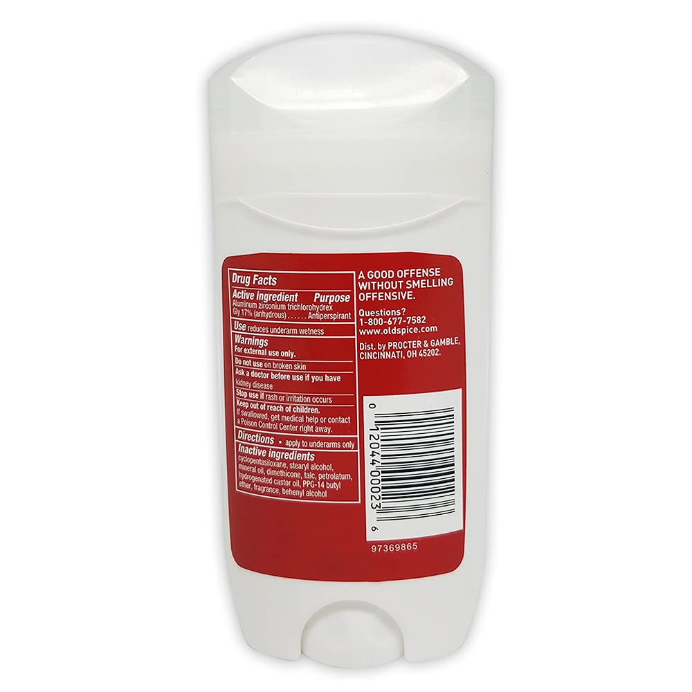 Close-up of Old Spice High Endurance Anti-Perspirant stick