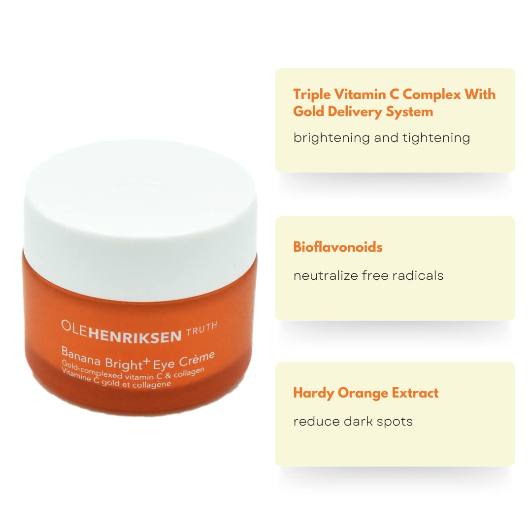 Close-up of Ole Henriksen Banana Bright+ Eye Crème texture