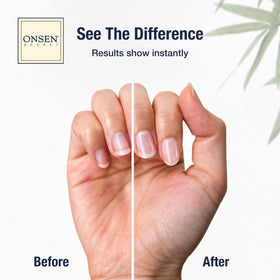 Close-up of ONSEN nail buffer and file in packaging