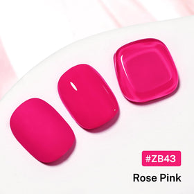 Close-up of OpenLive Rose Pink Nail Polish bottle