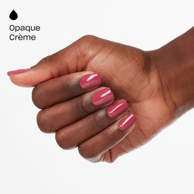 Close-up of OPI GelColor Aurora Berry-alis texture